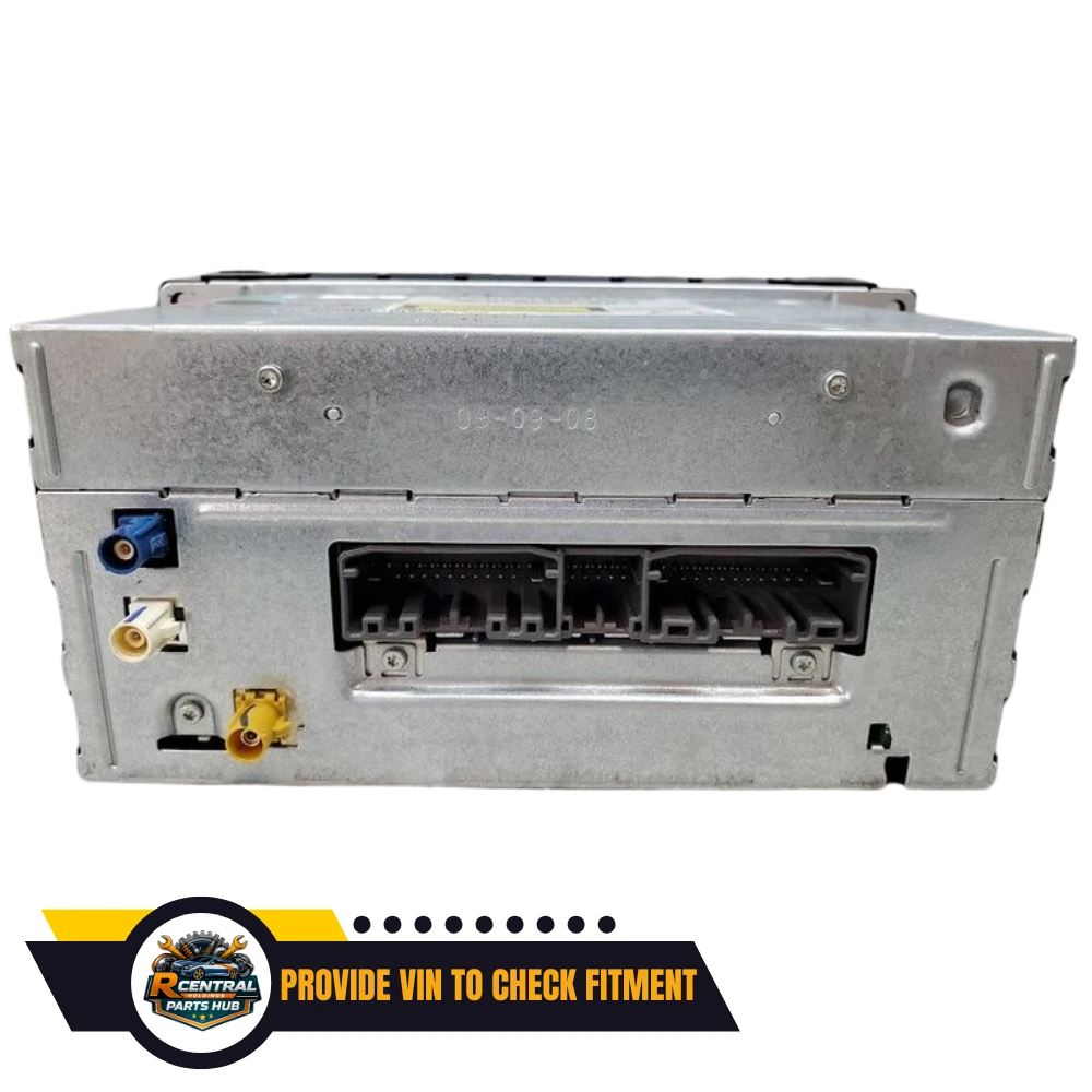 2008–2010 Chrysler Jeep Dodge AM-FM-DVD Radio Display Receiver Satellite Rer — view 2
