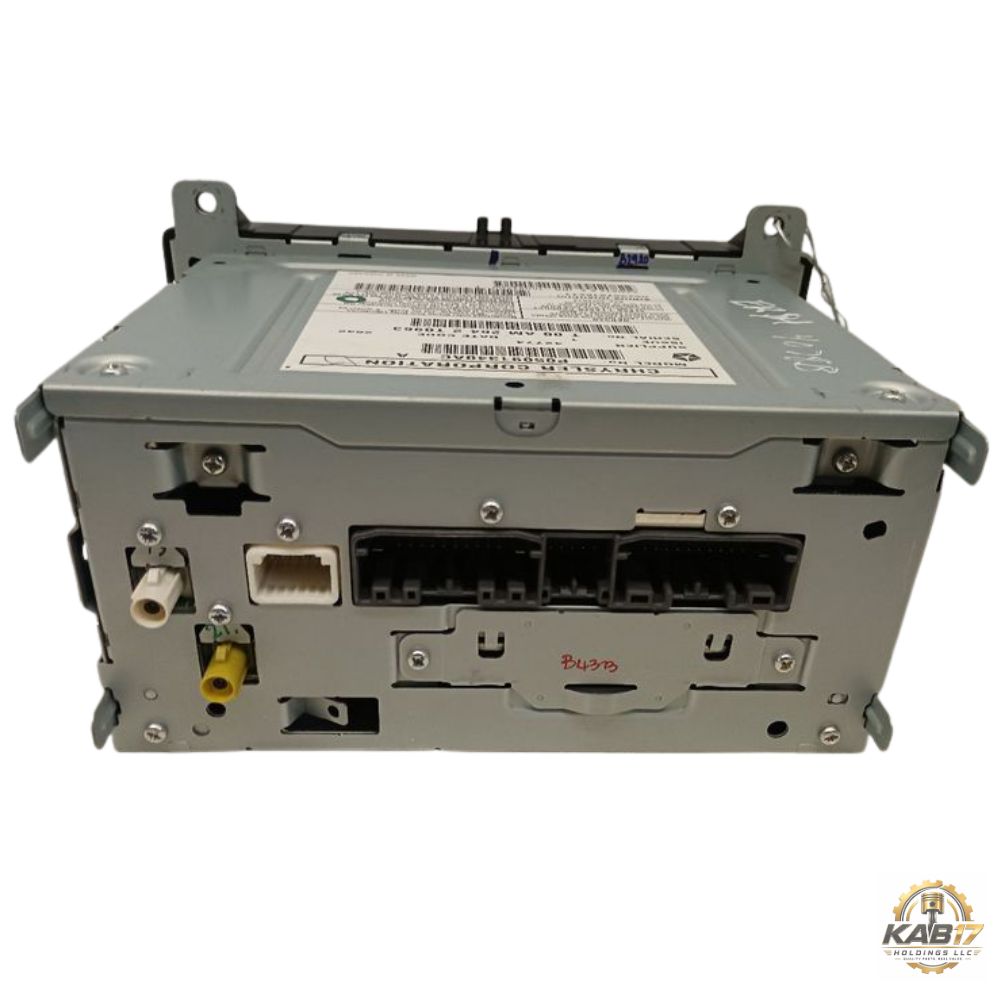 2013 Jeep Grand Cherokee Radio with Navigation Sat CD DVD HDD Face ID RHB OEM — view 2