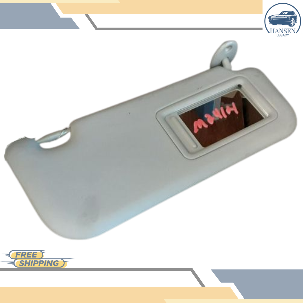 2014–2016 Toyota Corolla RH Passenger Sunvisor Sun Visor with Mirror OEM — view 2