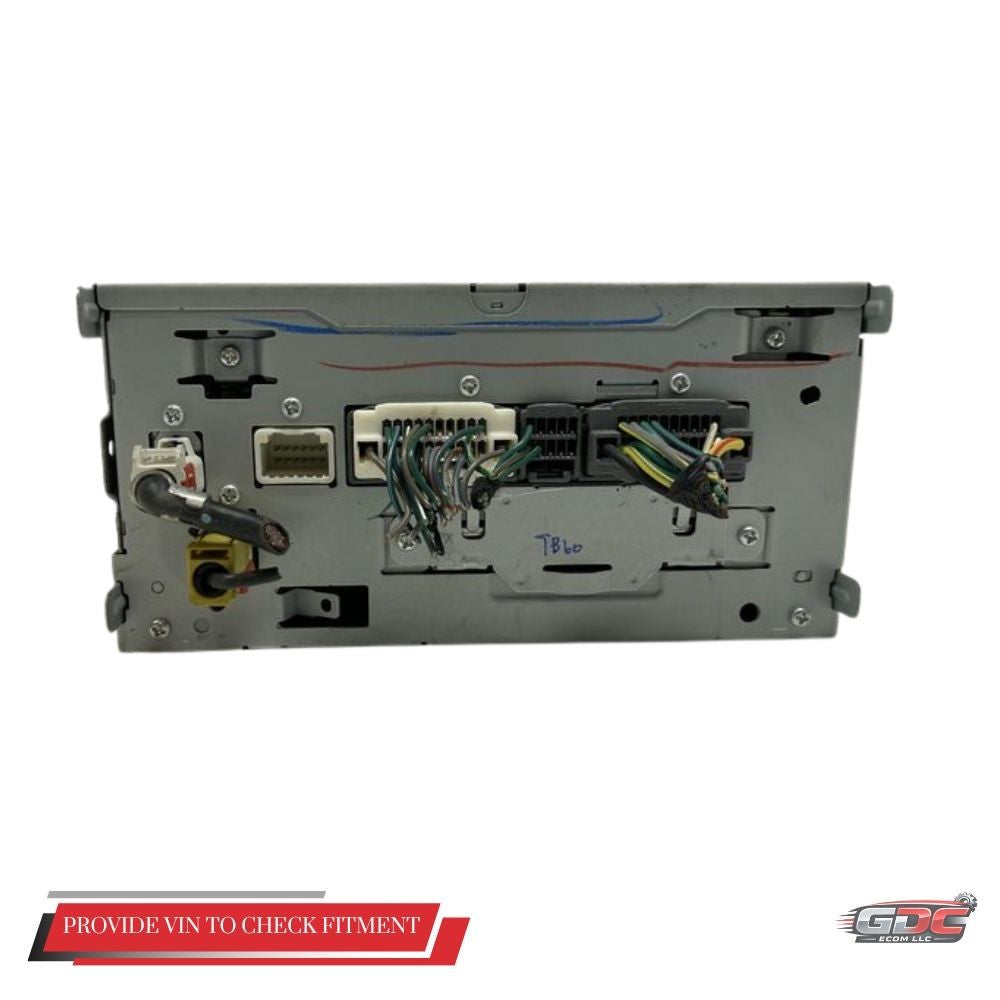 2013–2016 Chrysler Town & Country AM FM CD Navigation Radio Display Screen OEM — view 2