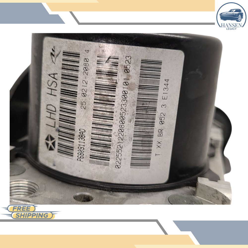 2010–2017 Jeep Patriot Compass ABS Anti Lock Brake Pump with Hill Start OEM — view 3