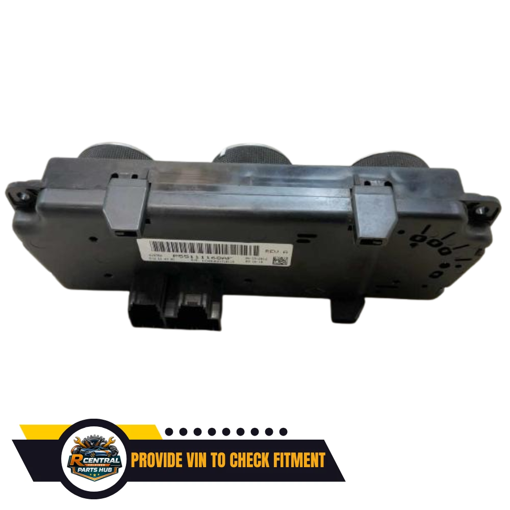 2011–2013 Jeep Wrangler Climate AC Heater Temperature Control OEM — view 4