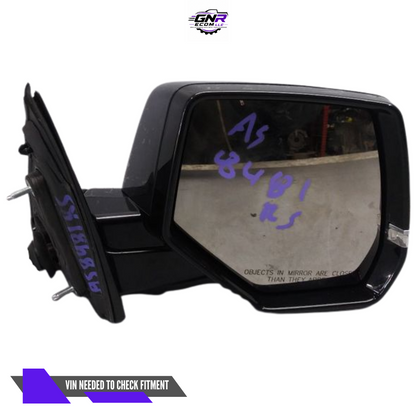 2015–2020 Cadillac Escalade Right Passenger Side Door Mirror Black OEM — view 3