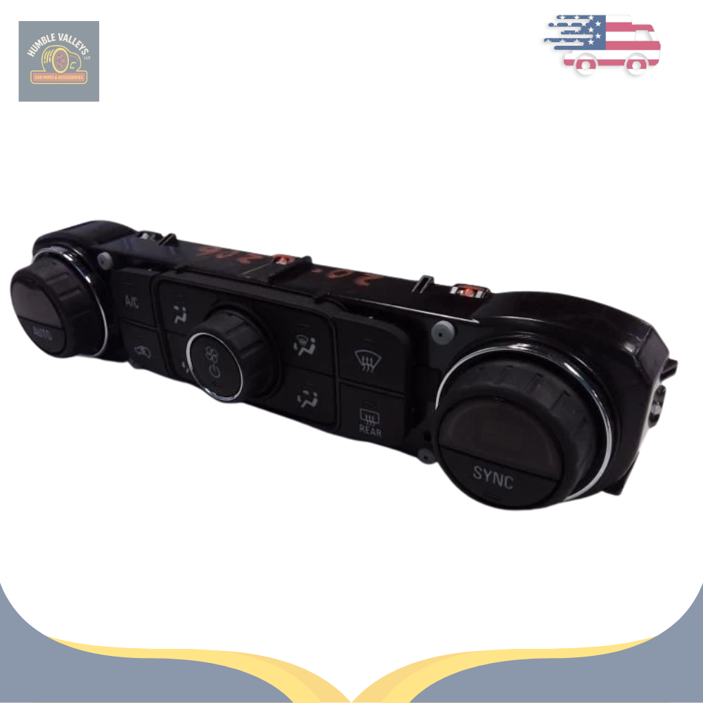 2017–2019 GMC Acadia Climate AC Heater Temperature Control OEM — view 2