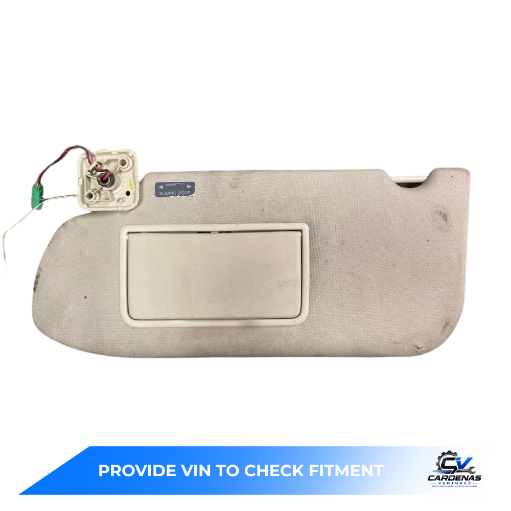 2013–2019 Ford Taurus LH Driver Sunvisor Sun Visor with Homelink OEM — view 1