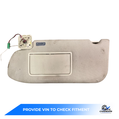 2013–2019 Ford Taurus LH Driver Sunvisor Sun Visor with Homelink OEM — view 1