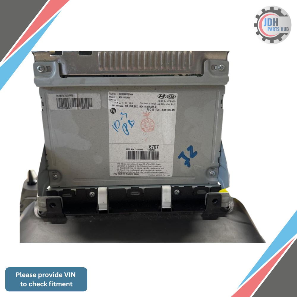 2019–2020 Kia Forte AM FM Radio Receiver Display Screen OEM — view 4