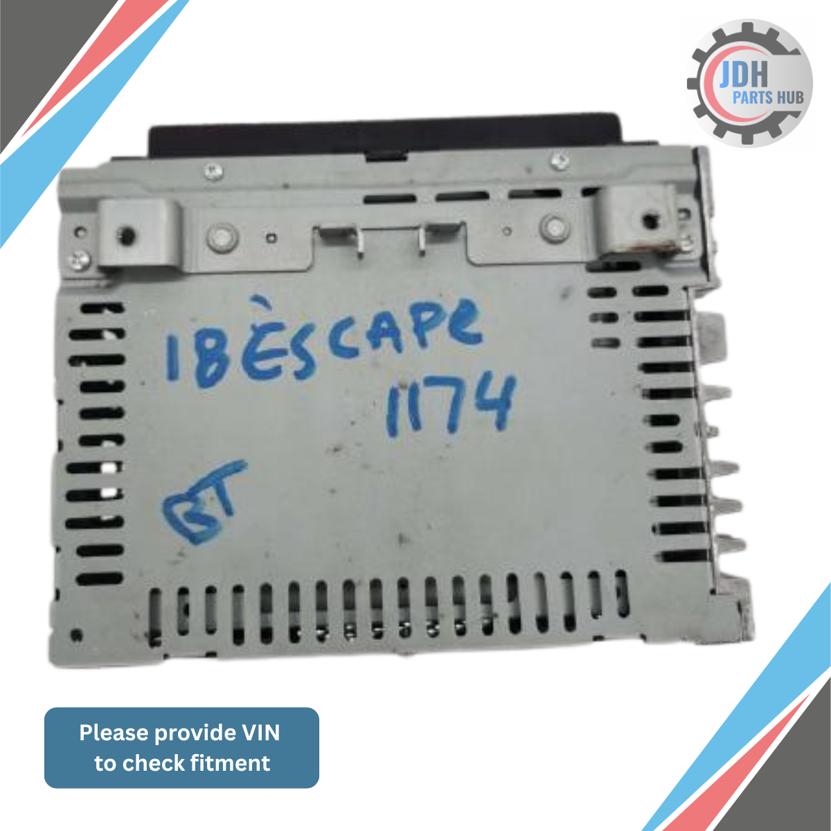 2015–2019 Ford Escape AM FM CD MP3 Single Disc Radio Receiver OEM — view 3