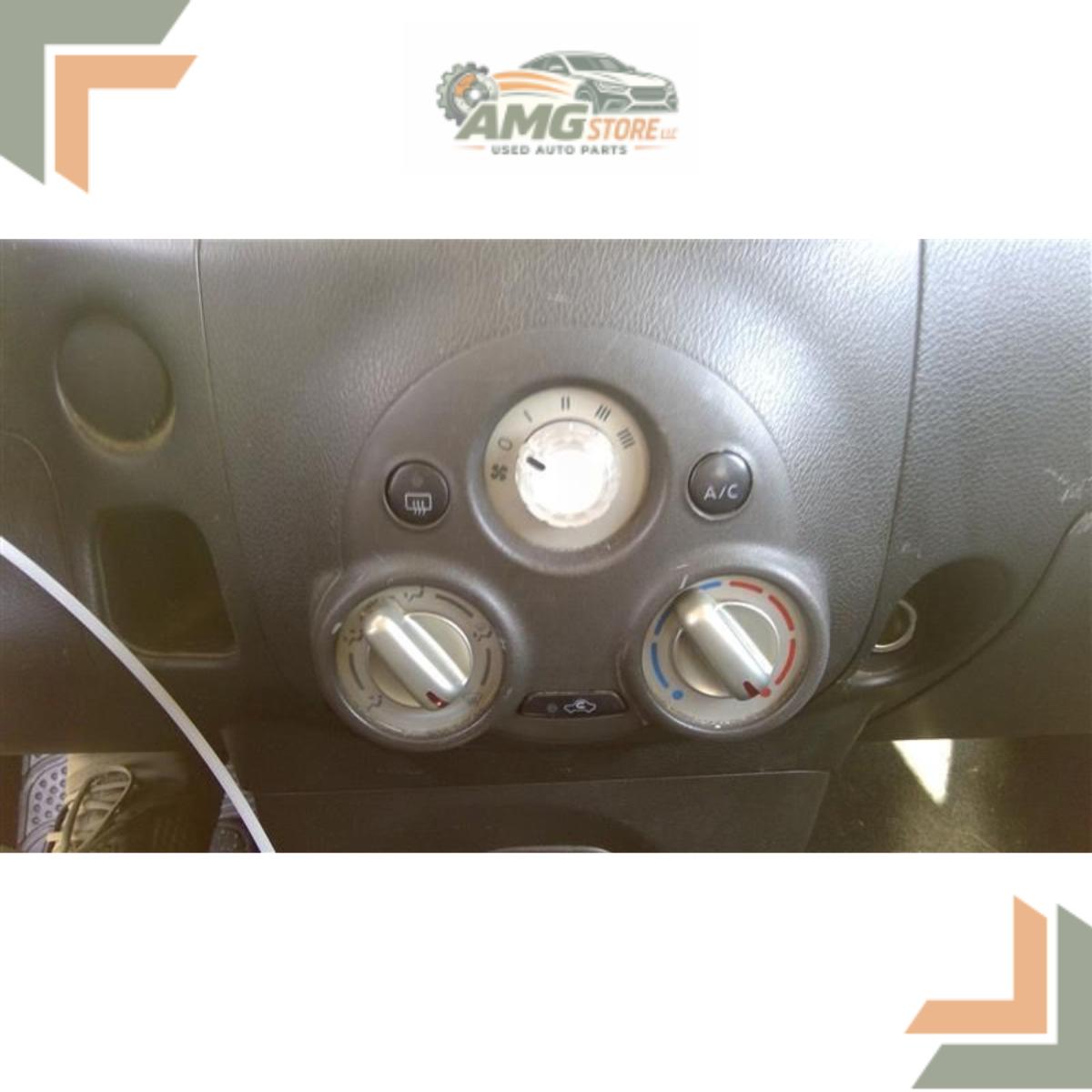 2009–2014 Nissan Cube AC Heater Climate Manual Temperature Control OEM — view 2