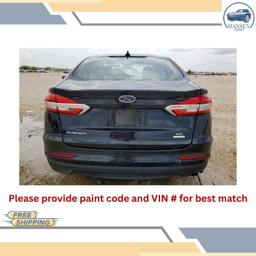 2019–2020 Ford Fusion Right Passenger Side View Door Mirror with Blind Spot Black — view 1