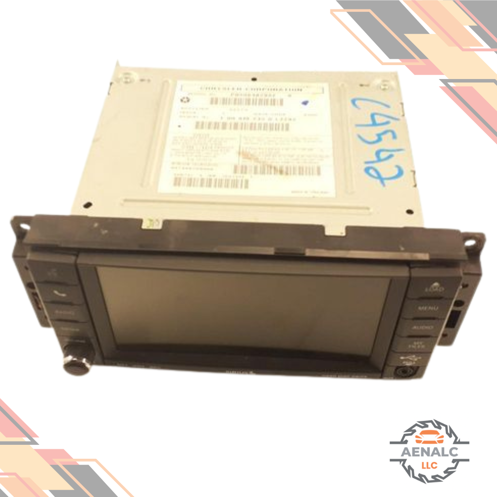 2011 Dodge Ram 1500 AM FM Radio Navigation Unit Display Screen OEM — view 2