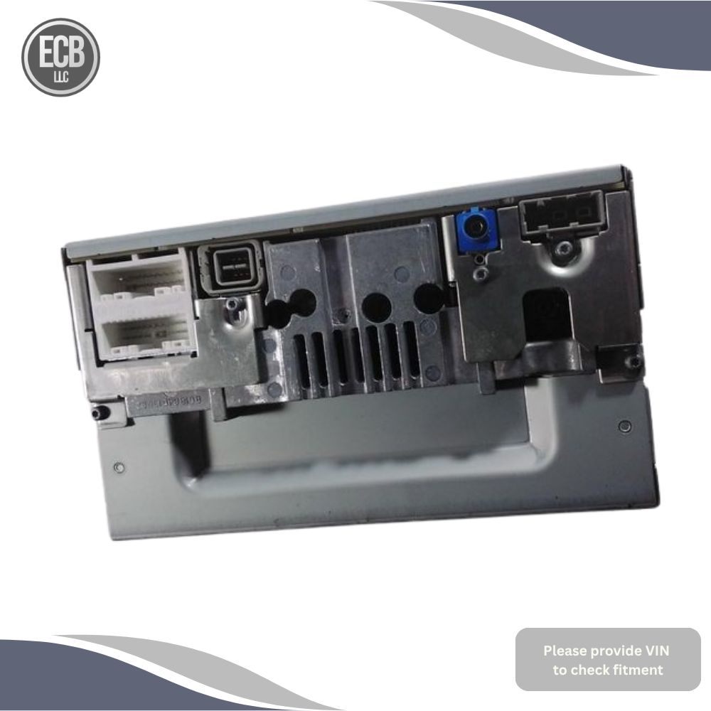 2010–2012 Nissan Sentra AM FM CD Player Radio with Navigation OEM — view 2