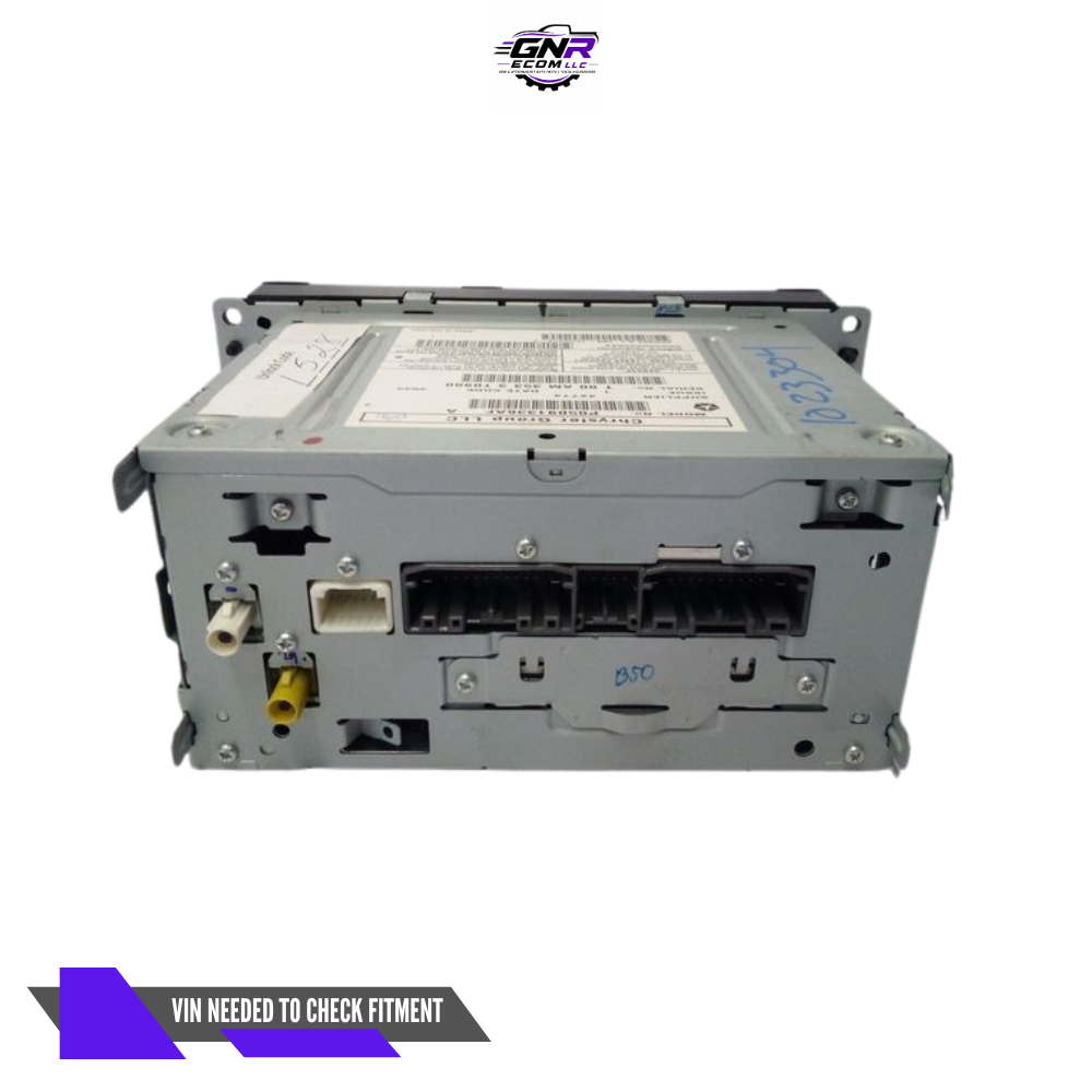 2013–2017 Jeep Compass AM FM Radio Receiver Navigation With Display Screen OEM — view 2
