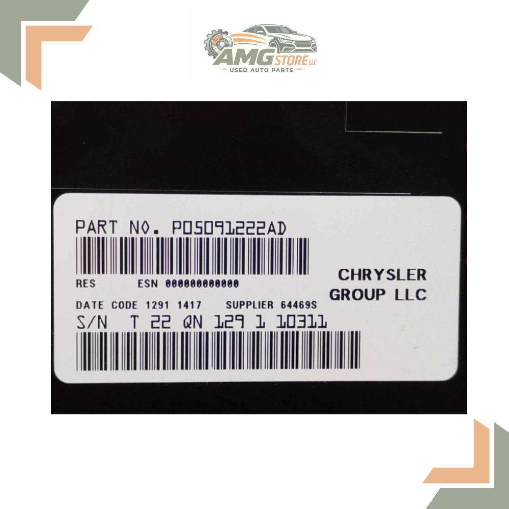 2011–2012 Dodge Caliber AM FM CD MP3 Radio Receiver RES — view 5