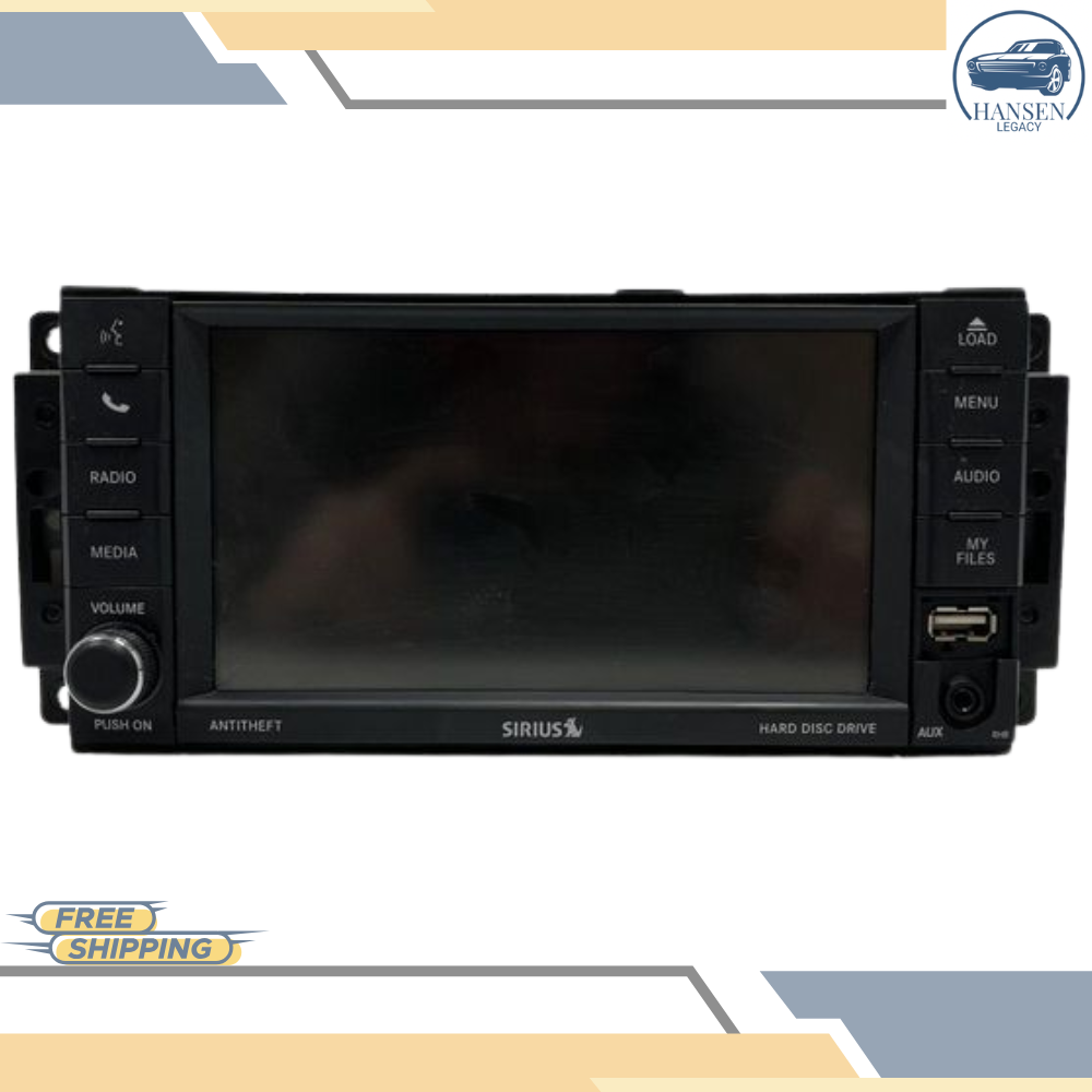 2012–2018 Dodge Caravan Radio Display Receiver RHB Navigation OEM — view 1