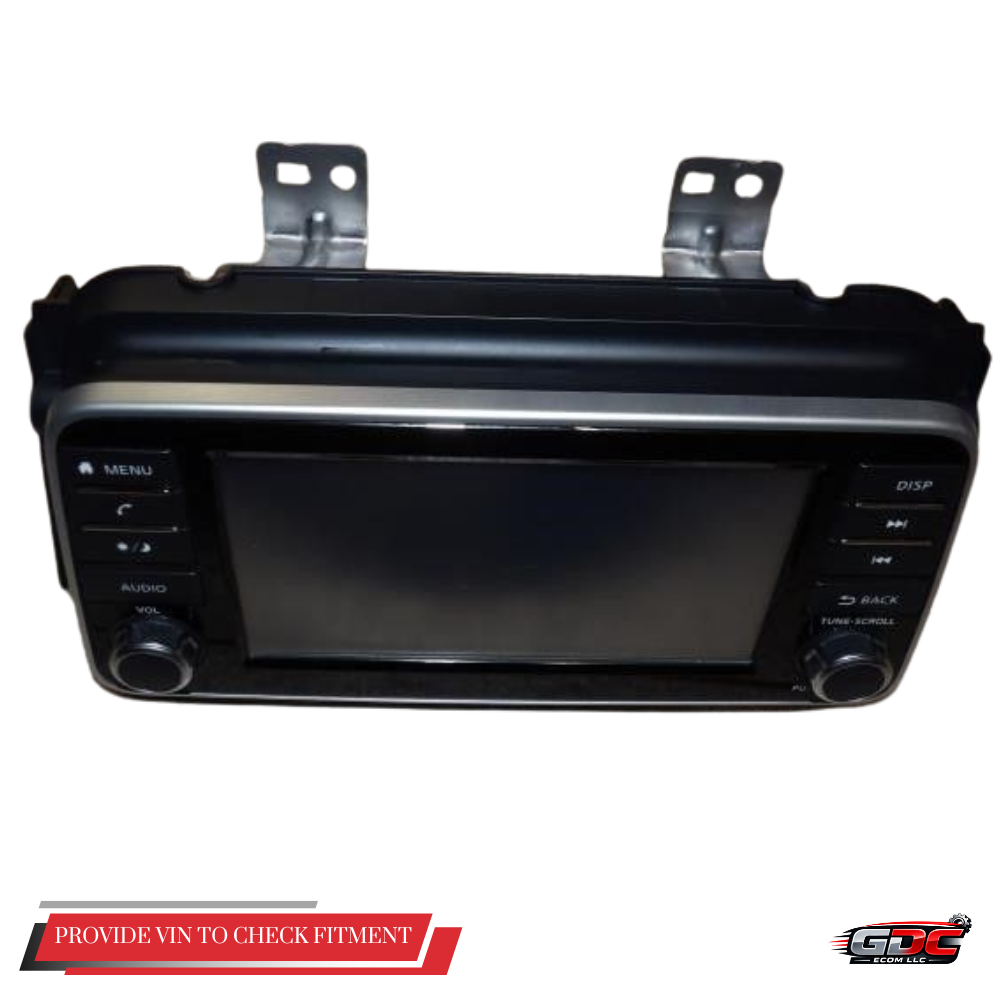 2020–2021 Nissan Versa Audio Radio Receiver Display Screen without Navigation OEM — view 2