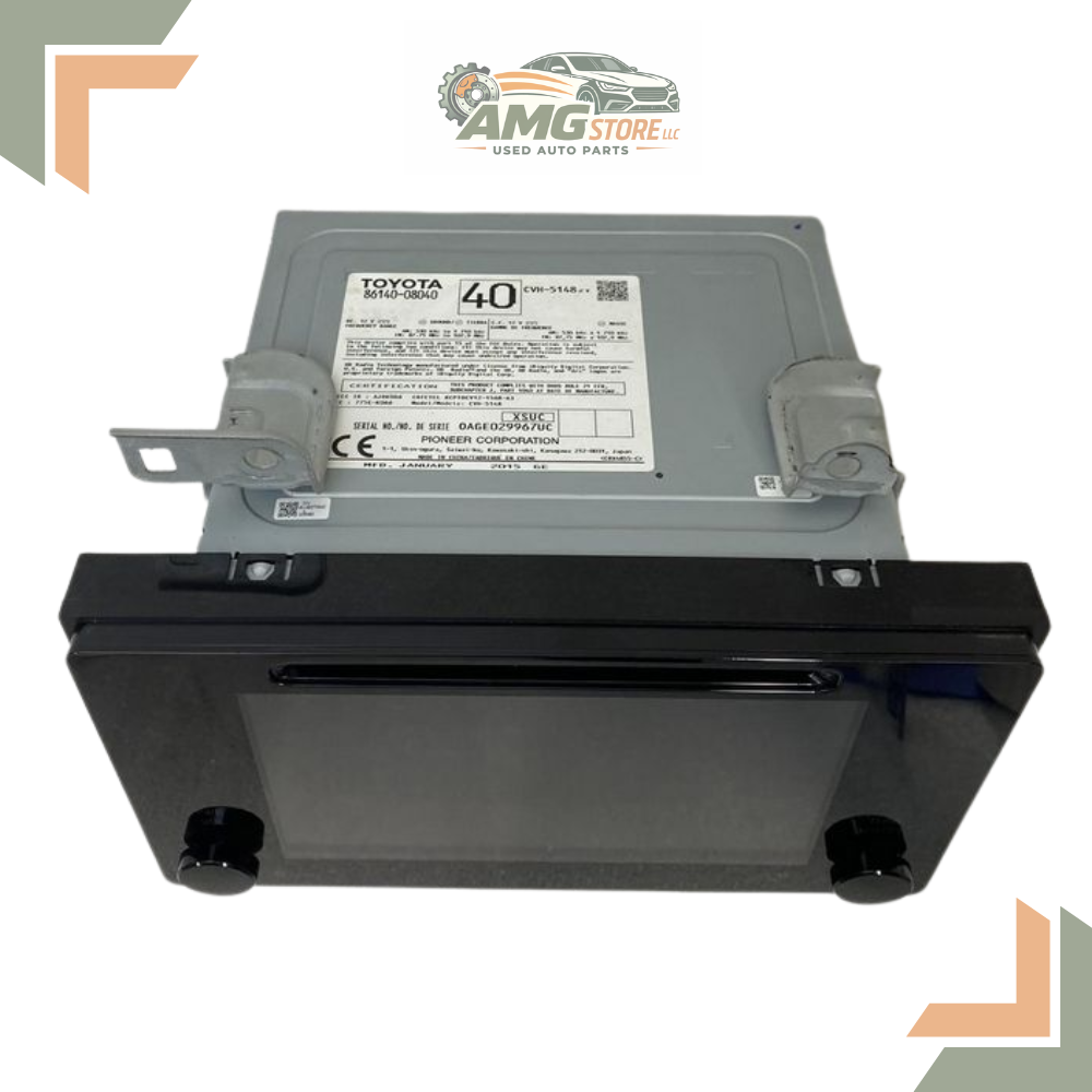 2015 Toyota Sienna AM-FM-CD Radio Receiver P10982 — view 3