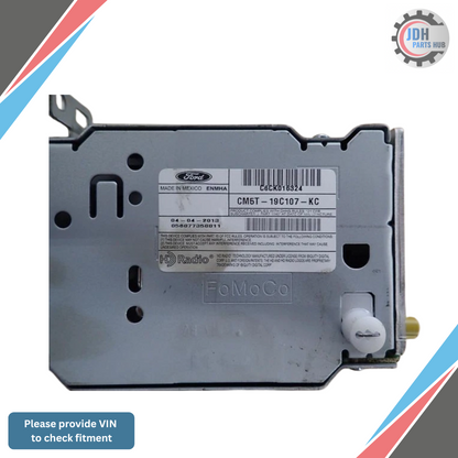 2012–2014 Ford Focus Receiver AM FM Satellite Radio Receiver OEM — view 3