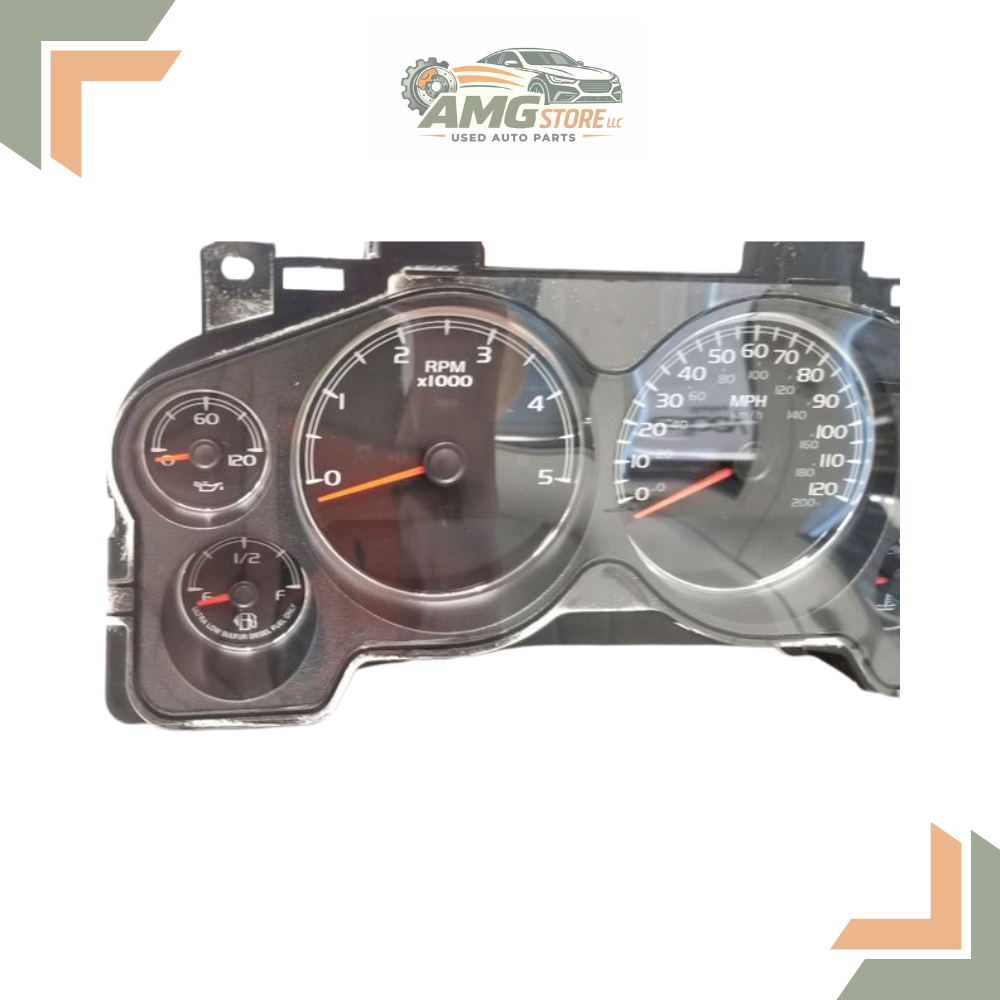 2013–2014 Chevrolet Silverado 2500 3500 Diesel Cluster Speedometer Oem — view 2