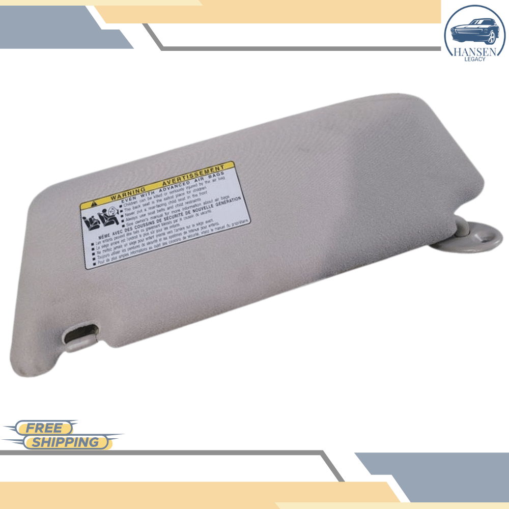 2010–2016 Toyota Venza Passenger RH Sun Visor OEM — view 1