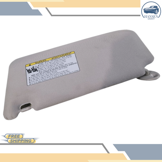 2010–2016 Toyota Venza Passenger RH Sun Visor OEM — view 1