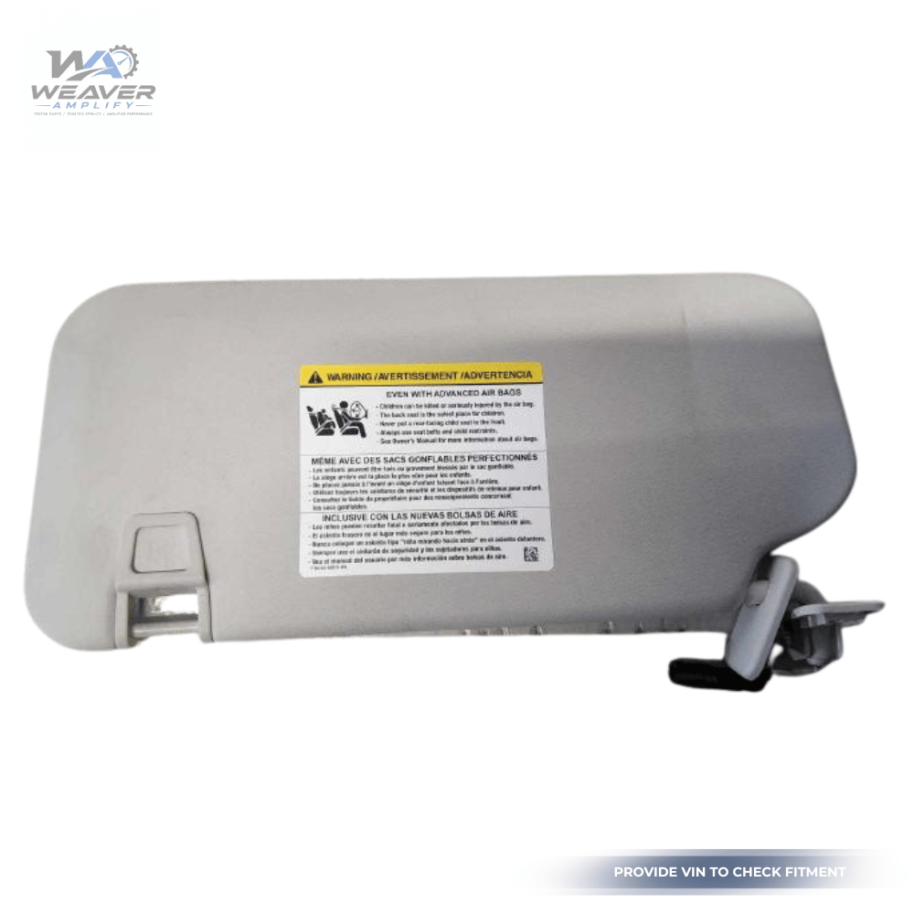 2021–2024 Ford Escape RH Passenger Sunvisor Sun Visor with Mirror & Light OEM — view 3
