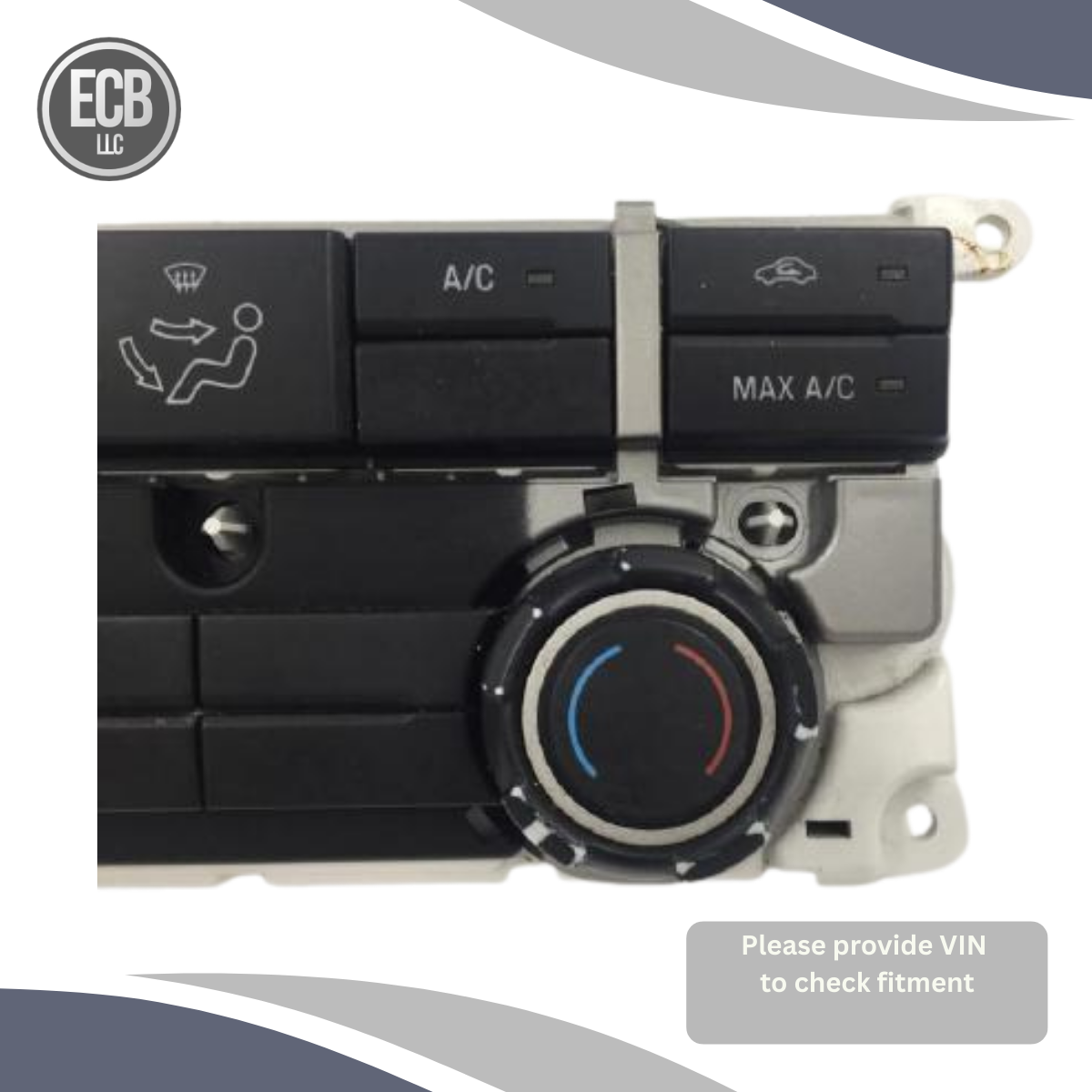 2013–2014 Ford F150 A/C Heater Climate Temperature Controls OEM — view 5