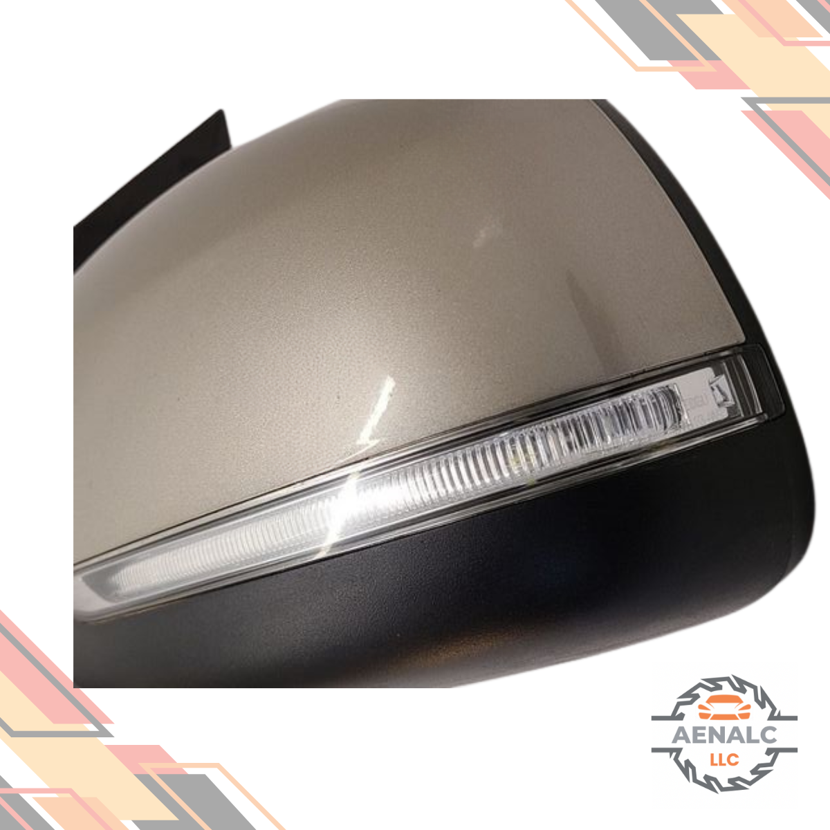 2015–2018 Kia Sedona Driver Left Side View Door Mirror Assembly LH Gold 16 17 — view 3