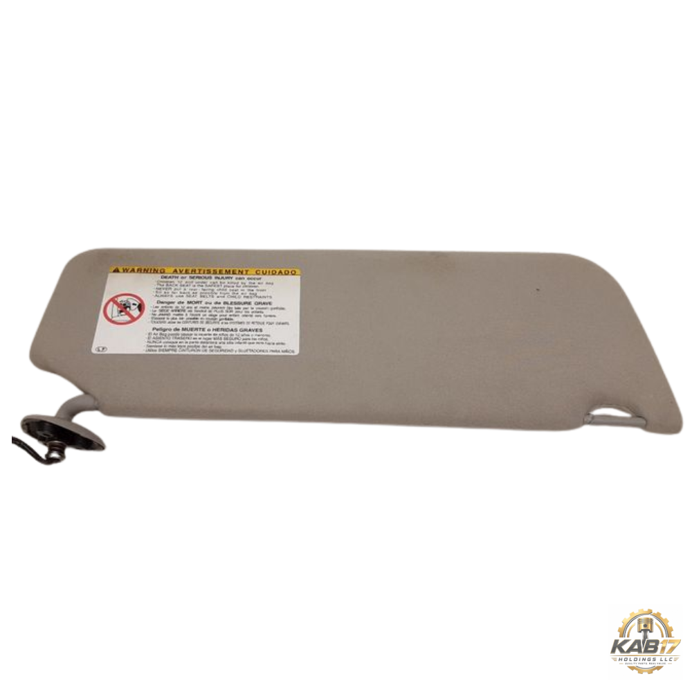 2004 Toyota Sienna LH Drivers Sunvisor Sun Visor OEM — view 2