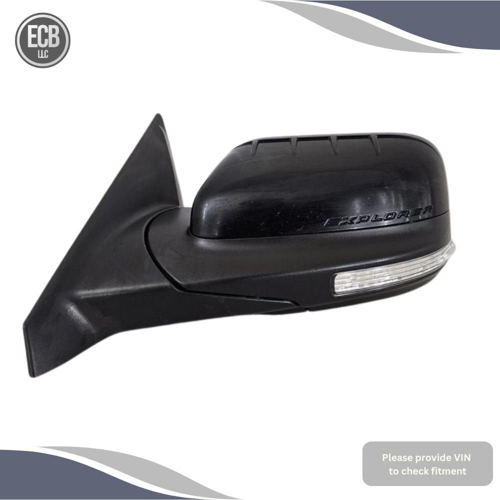 2011–2015 Ford Explorer Driver LH Side View Mirror Assembly OEM — view 2