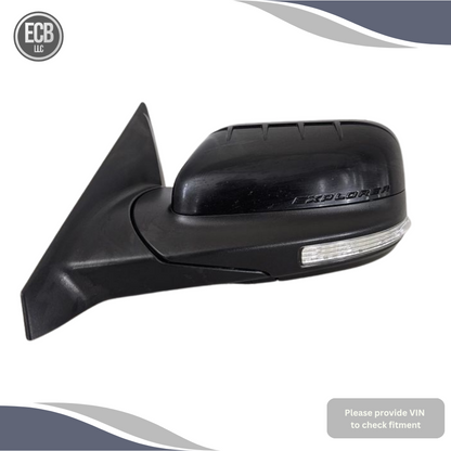 2011–2015 Ford Explorer Driver LH Side View Mirror Assembly OEM — view 2