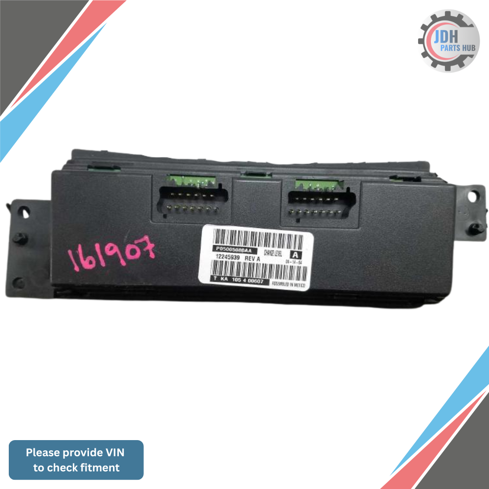2004–2006 Chrysler Pacifica AC Heater Climate Temperature Control OEM — view 2