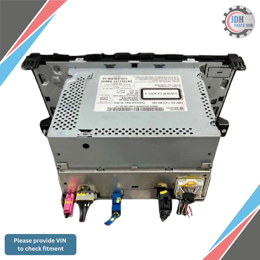2015 Nissan Altima AM FM CD Player Radio Receiver with Navigation & Display OEM — view 2
