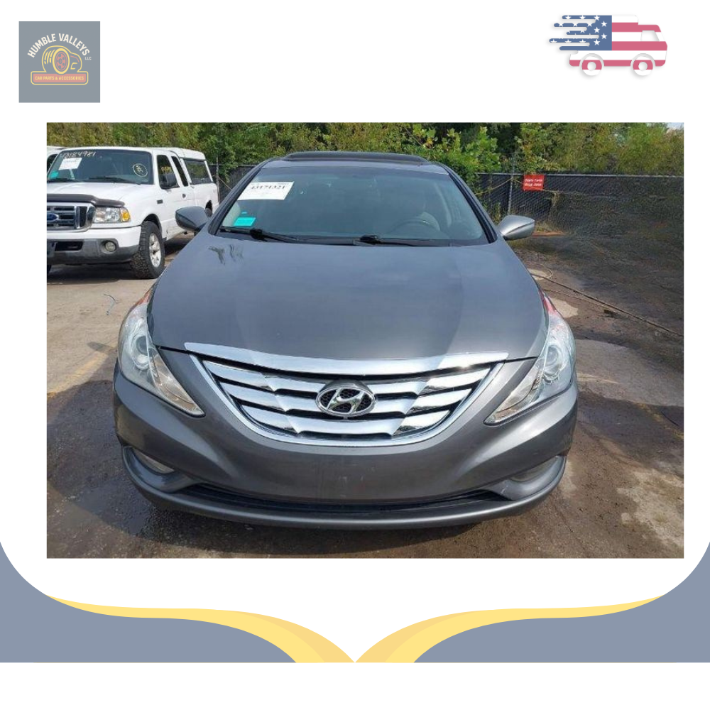 2011–2014 Hyundai Sonata Right Passenger Side View Door Mirror Assembly Gray — view 5