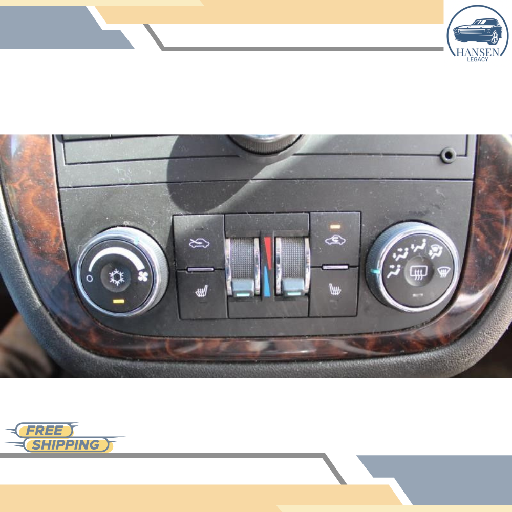 2012–2016 Chevrolet Impala A/C AC Heater Temperature Control Unit 13 14 15 OEM — view 1