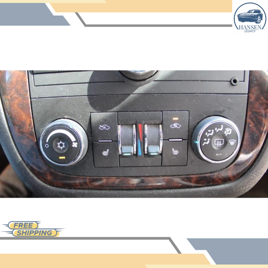 2012–2016 Chevrolet Impala A/C AC Heater Temperature Control Unit 13 14 15 OEM — view 1
