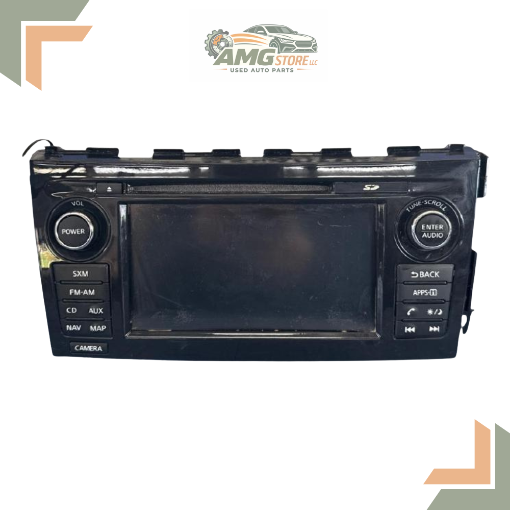 2015 Nissan Altima AM-FM-CD Satellite Navigation Radio Receiver — view 4