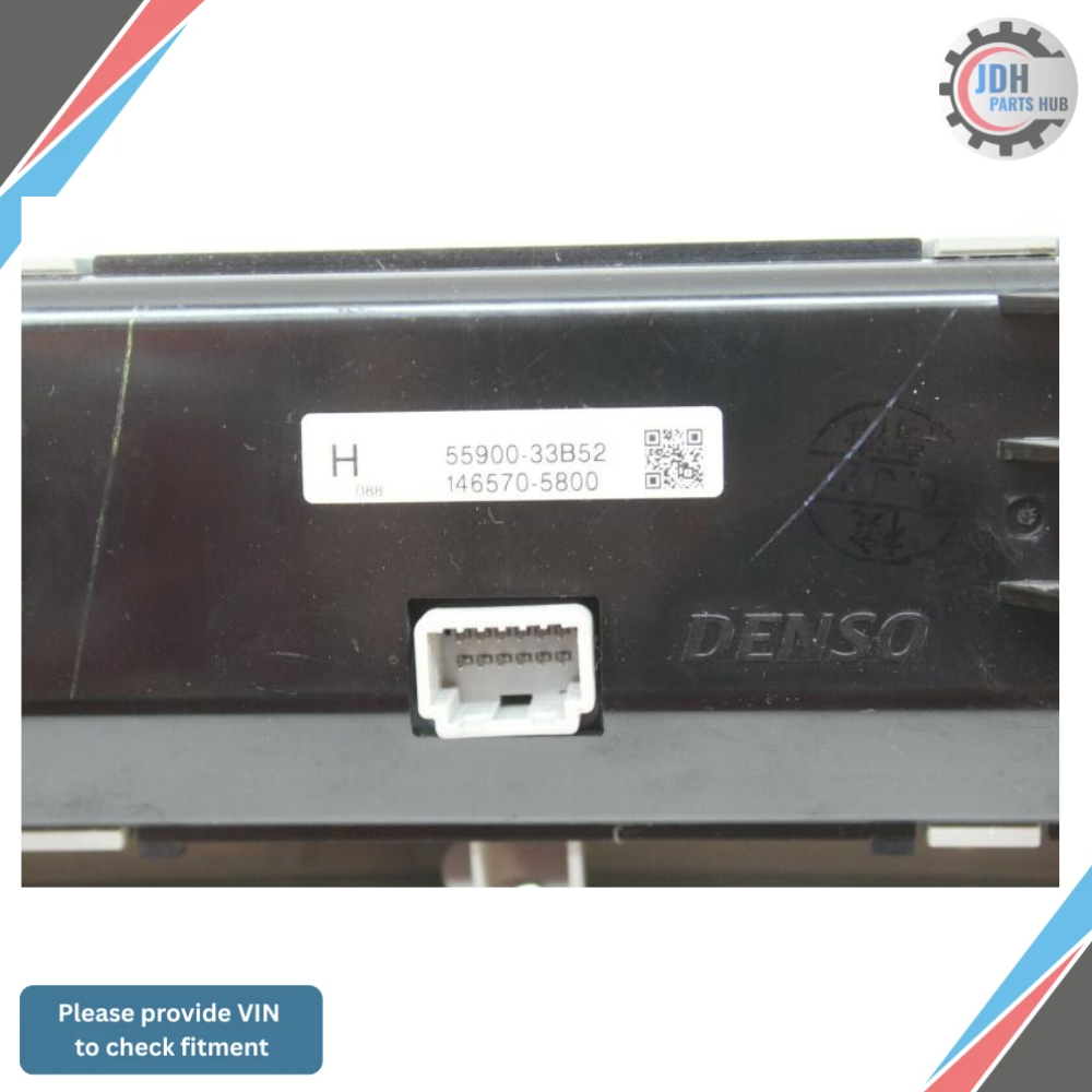 2007–2009 Toyota Camry Climate AC Heater Temperature Control Panel OEM — view 3