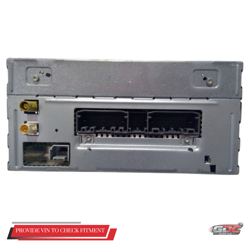 2013 Chrysler 200 AM-FM-CD-DVD-H<wbr/>DD Navigation UConnect Radio RHR OEM 13 — view 2