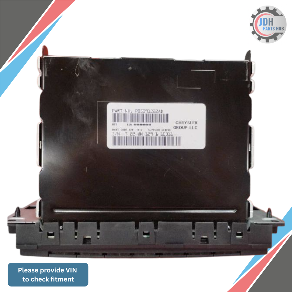 2011–2012 Dodge Caliber AM FM CD MP3 Radio Receiver RES — view 4