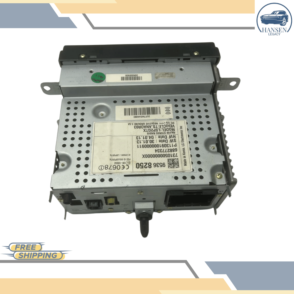 2014 Chevrolet Sonic AM FM MP3 Radio Receiver with Display OEM — view 2