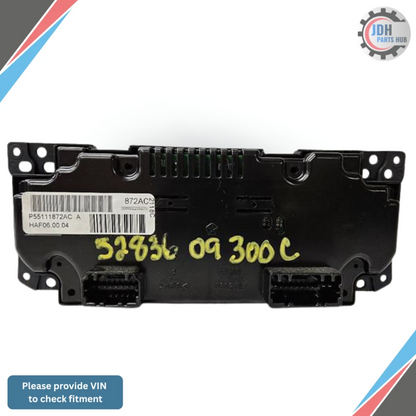 2008–2010 Chrysler 300 Climate AC Heater Temperature Control OEM — view 3