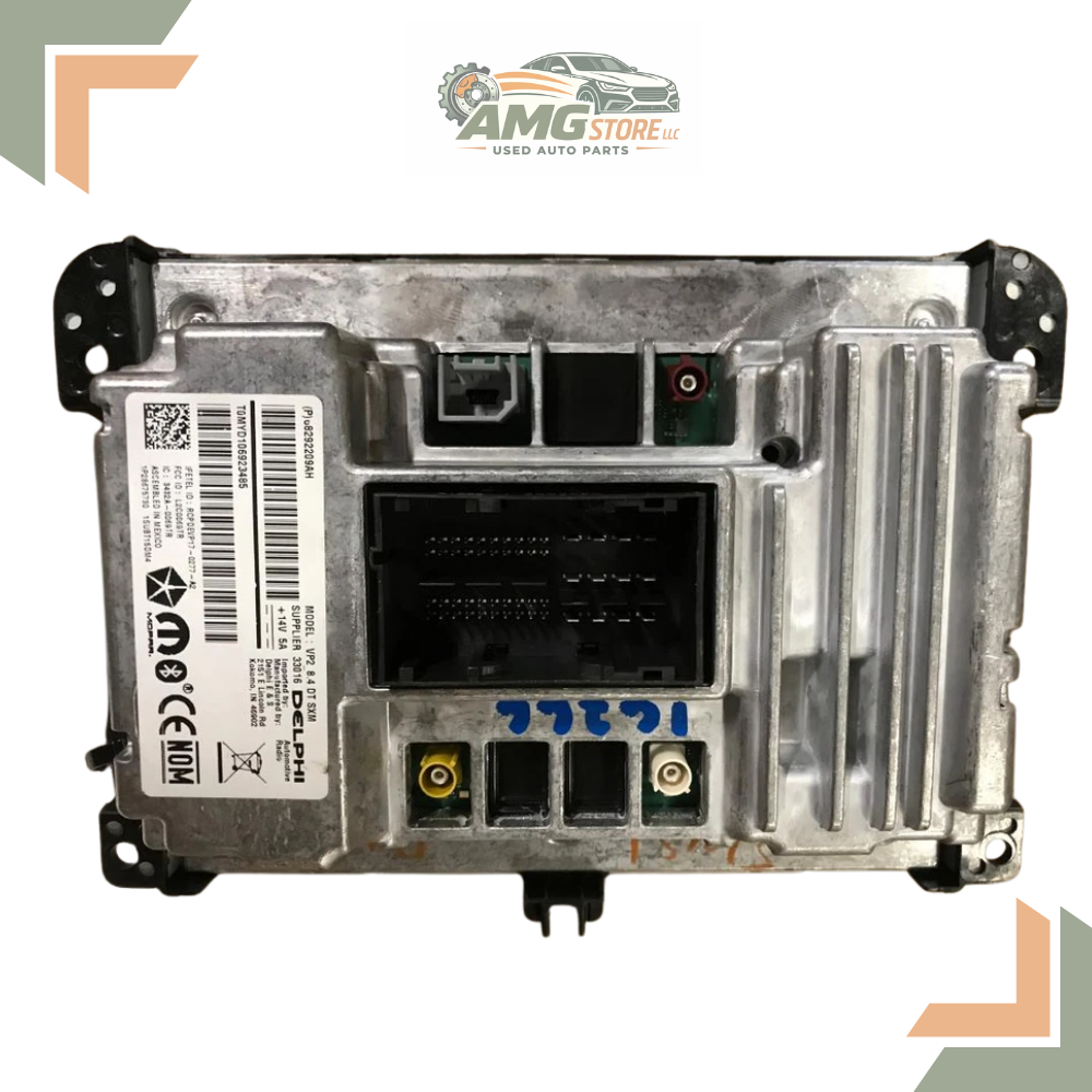 2019 Dodge Ram 1500 New Style 8.4 Radio Display Receiver 68292209AH OEM — view 2