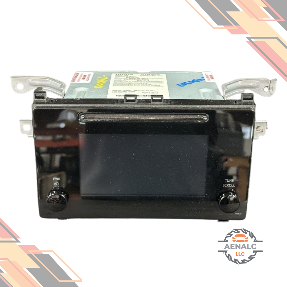 2017–2019 Toyota Corolla Radio Display Receiver 100639 OEM 86140-02520 — view 3