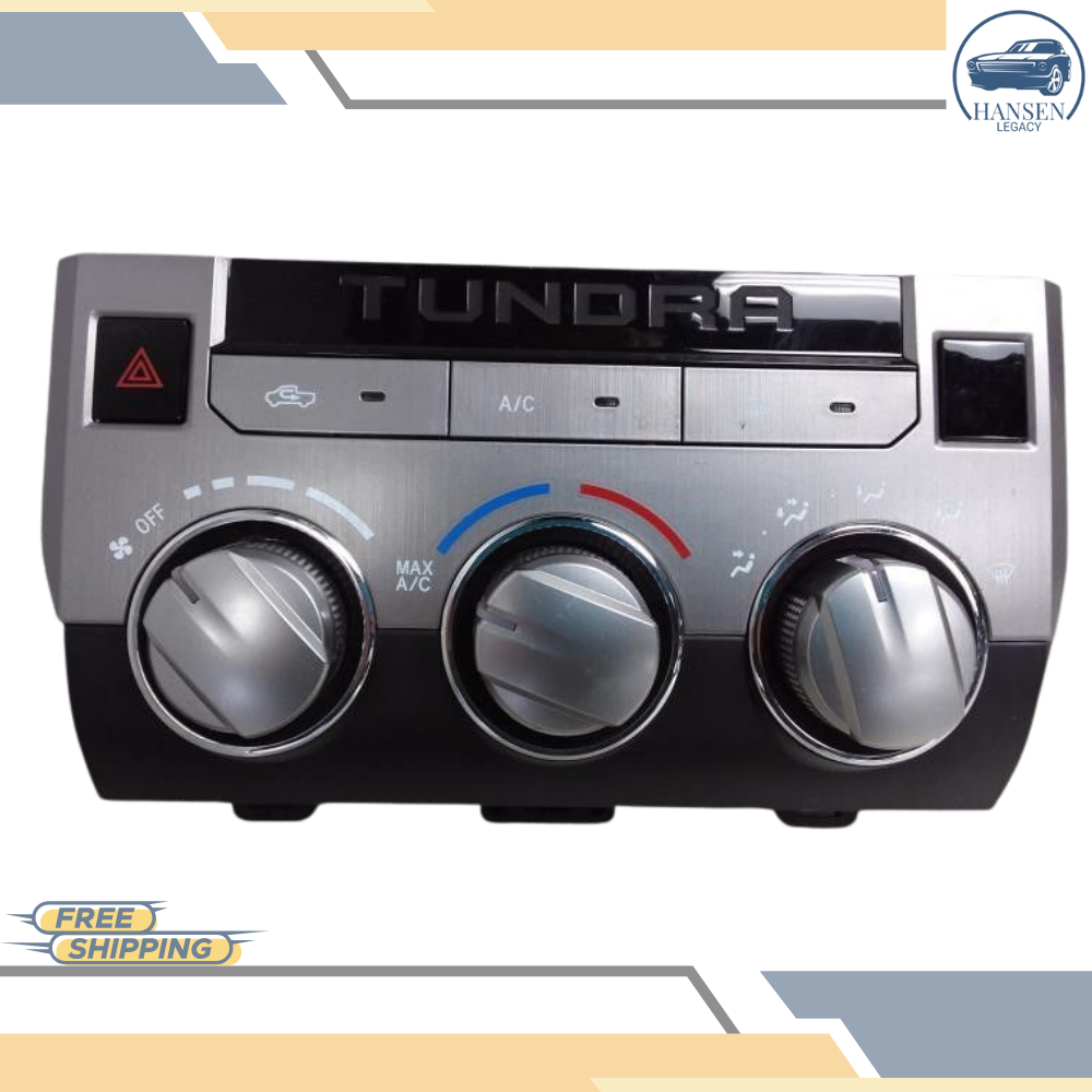 2014–2020 Toyota Tundra A/C AC Manual Heater Temperature Control Unit OEM — view 1