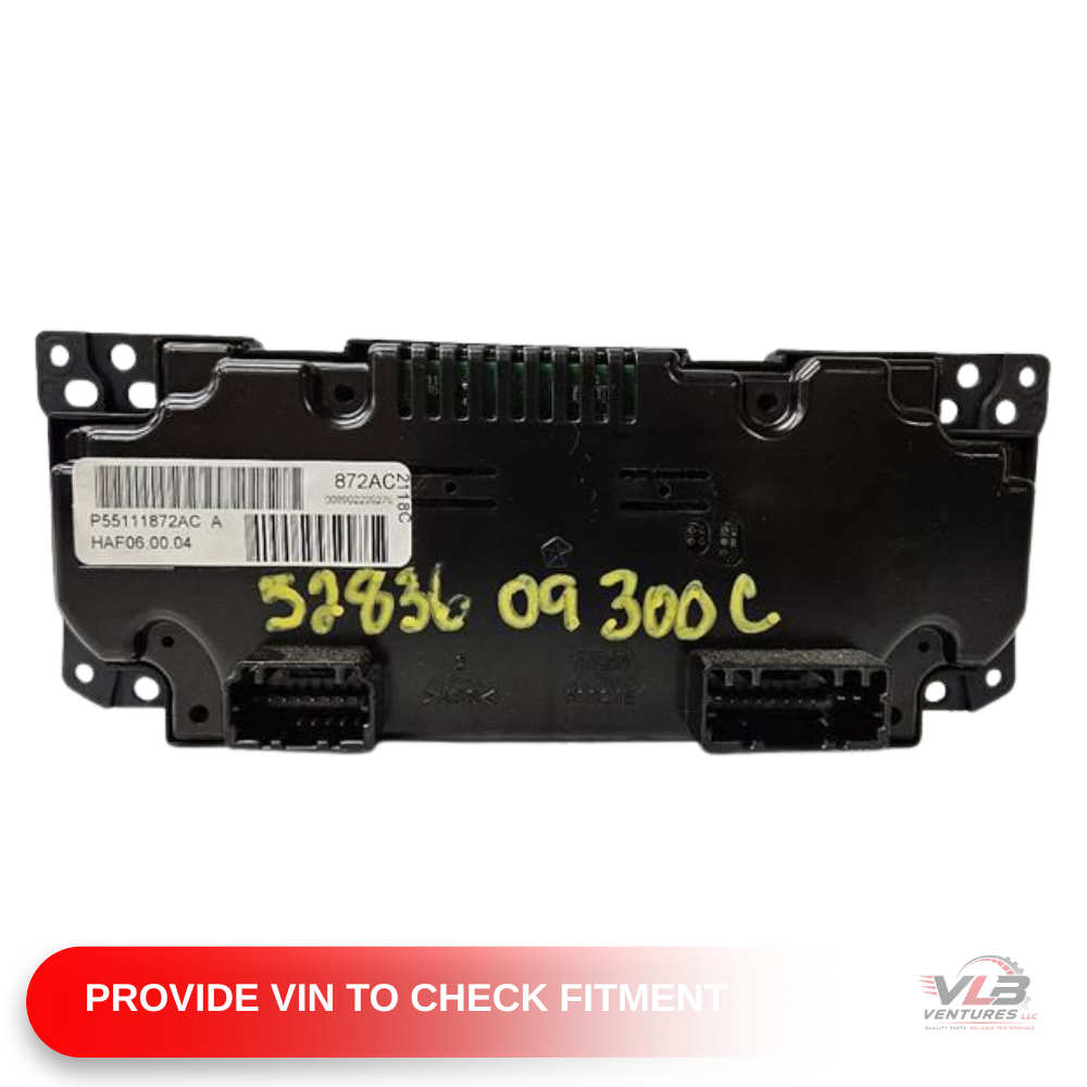 2008–2010 Chrysler 300 Climate AC Heater Temperature Control OEM — view 2