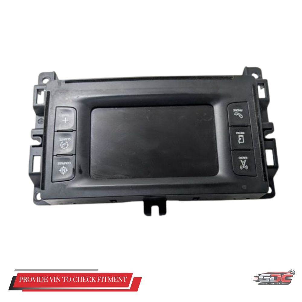 2016–2017 Chrysler 200 AM FM Satellite Ready Radio Receiver OEM P68237069AC — view 1