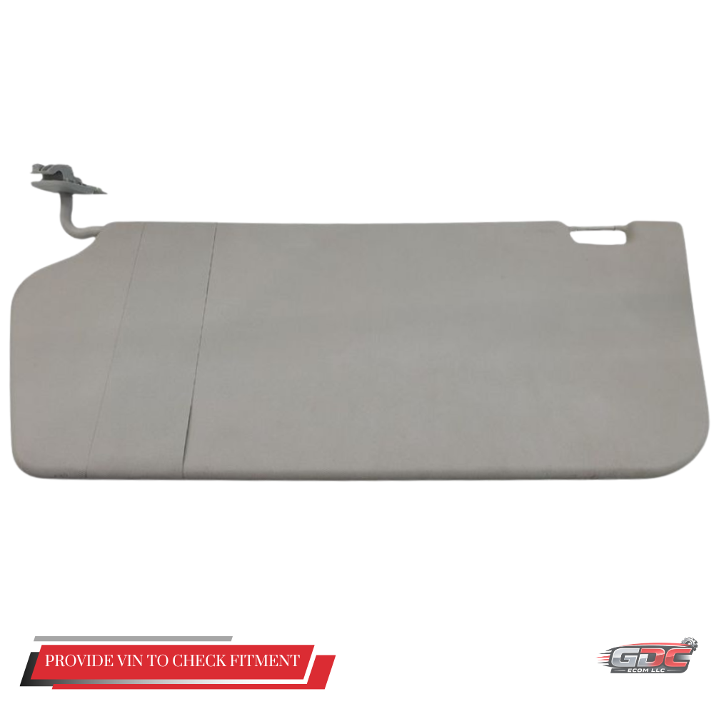 2015–2019 Ford Transit 250 Passenger RH Interior Sun Visor Gray OEM — view 2