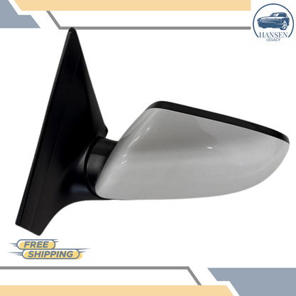 2017–2018 Hyundai Elantra Sedan Left Driver Side Door Mirror White LH 17 18 — view 2
