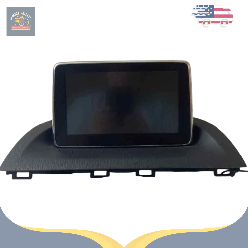 2014–2016 Mazda 3 AM FM Display Screen 7 Inch touch screen OEM — view 1